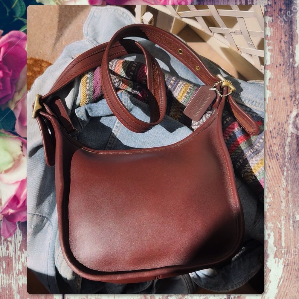 COACH JANICE’S LEGACY MAHOGANY BAG 9950 - Picture 14 of 17